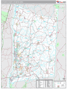 Dutchess County Metro Area Digital Map Premium Style